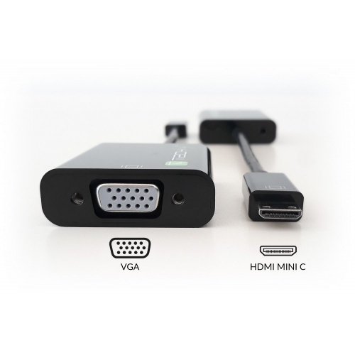 Konwerter Hdmi Mini C Na Vga M/f